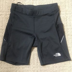 North face running or biking short.